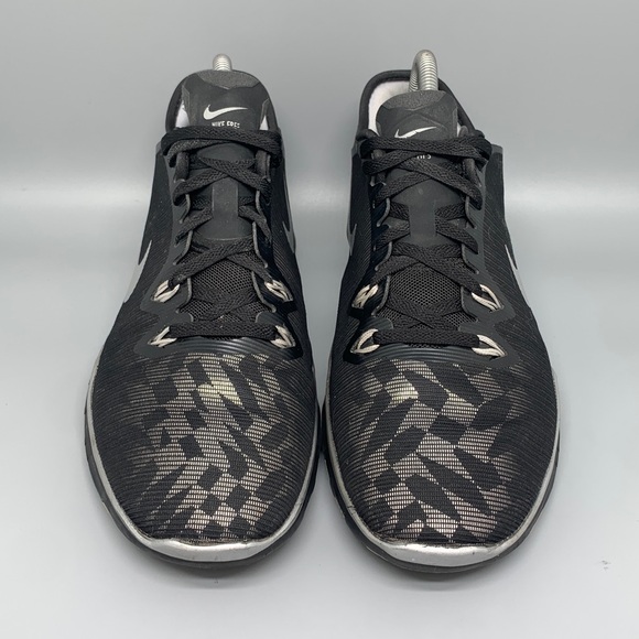 Nike Free 5.0 TR Fit 5 Black/Silver Running Shoes Women’s Sz 9 - Picture 2 of 10